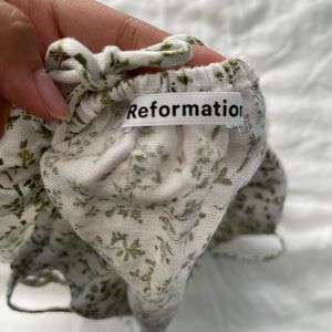 Reformation Cute babydoll top